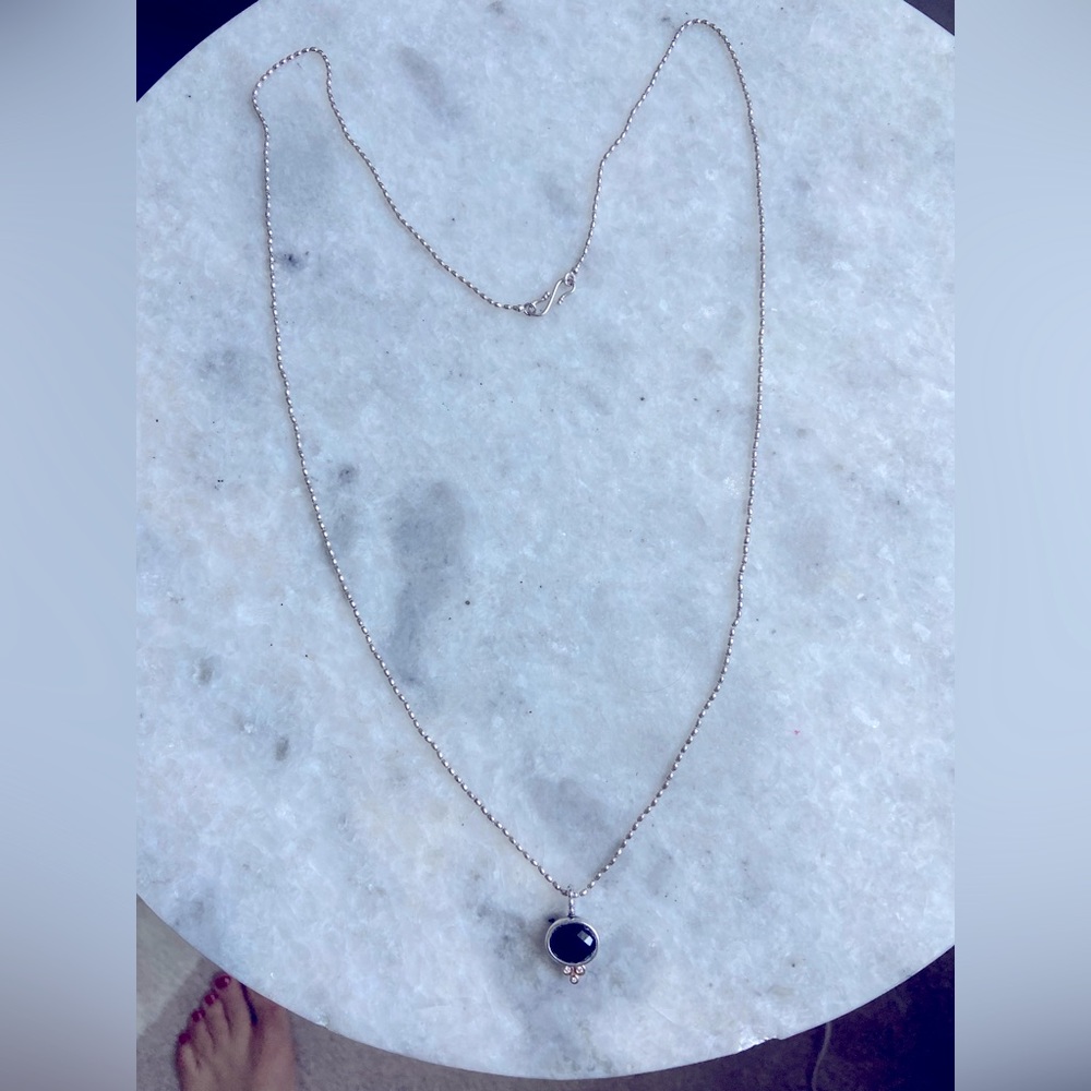 Pandora silver necklace LIKE NEW